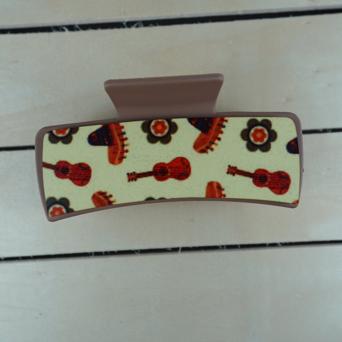 Sublimation blanks for hair claw, hair clip blank, UNISUB MDF blank, ships fast, sublimate your own design, fits 4" claw clip