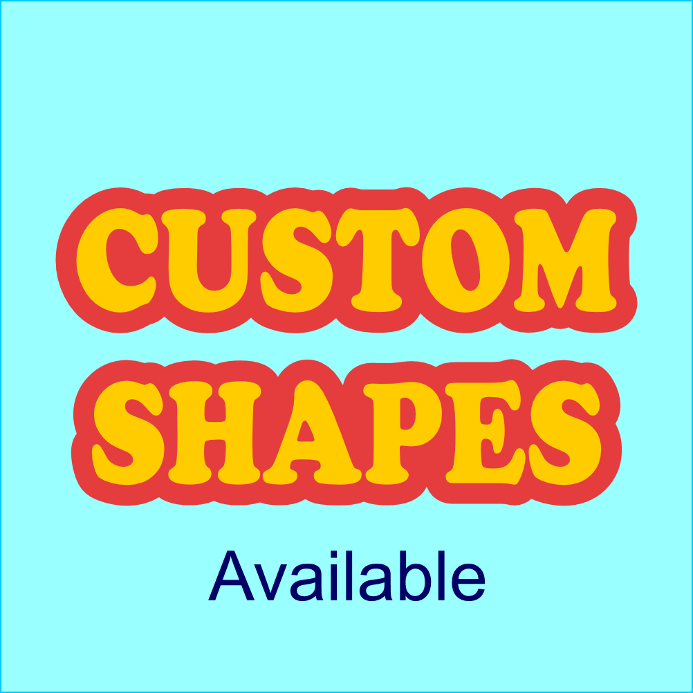 Clear Acrylic Rectangle Shaped Craft Blank