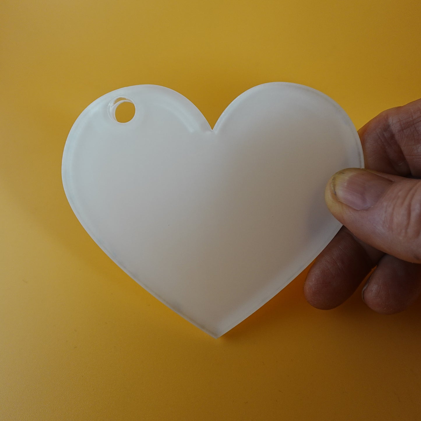 HeartShape Blank Sublimation Acrylic