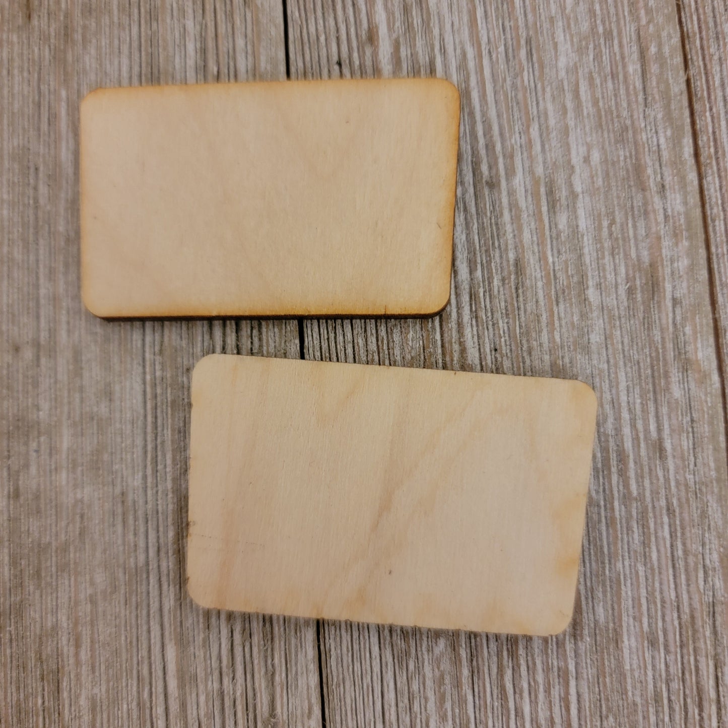 Wood blanks for small hair claw, hair clip blank, 1/8th inch wood blank, ships fast, create your own design, fits 2" claw clip