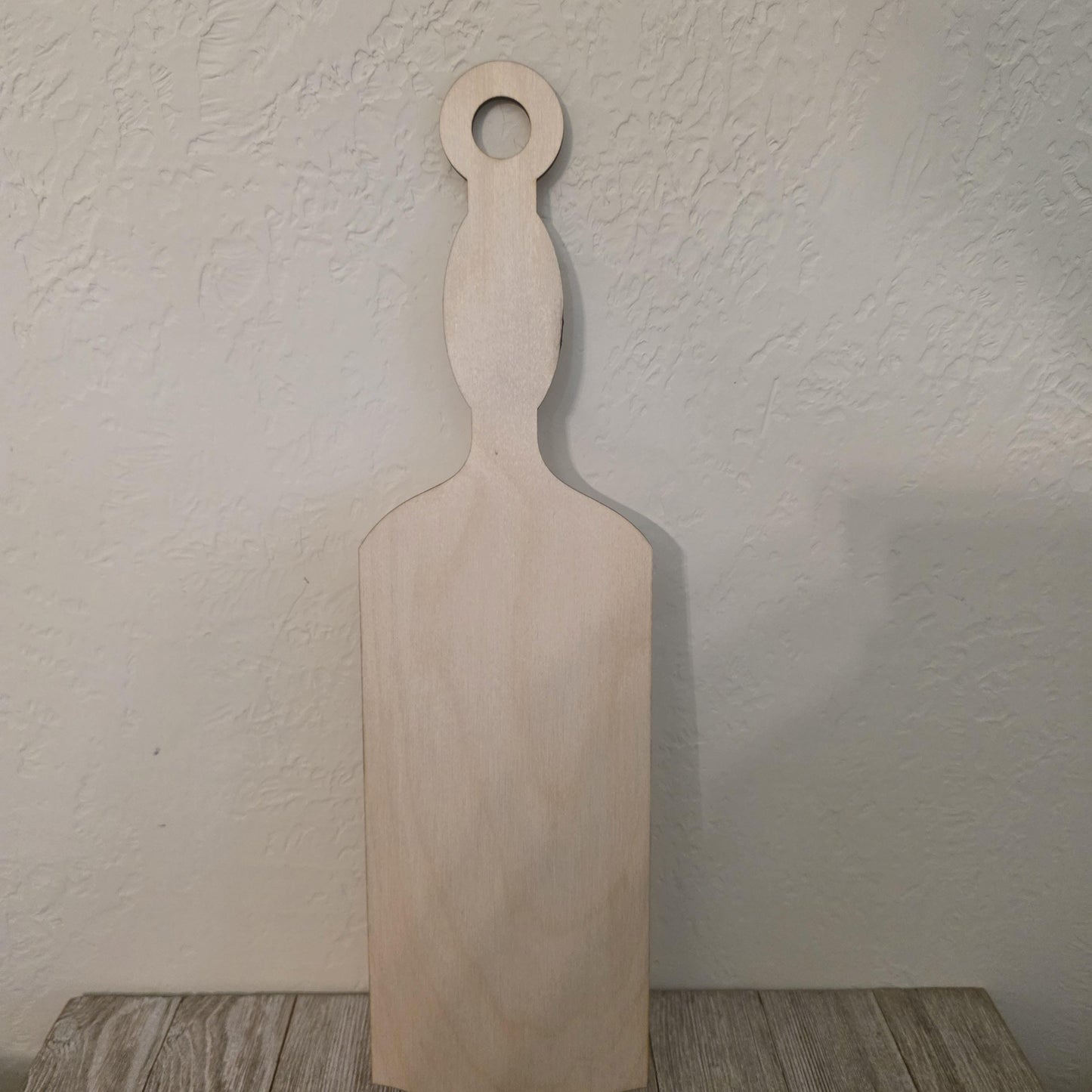 Greek Paddle Wood Blank, DIY Sorority or Fraternity pledge paddle, laser cut quality plywood, ships fast, unpainted, decorate your own