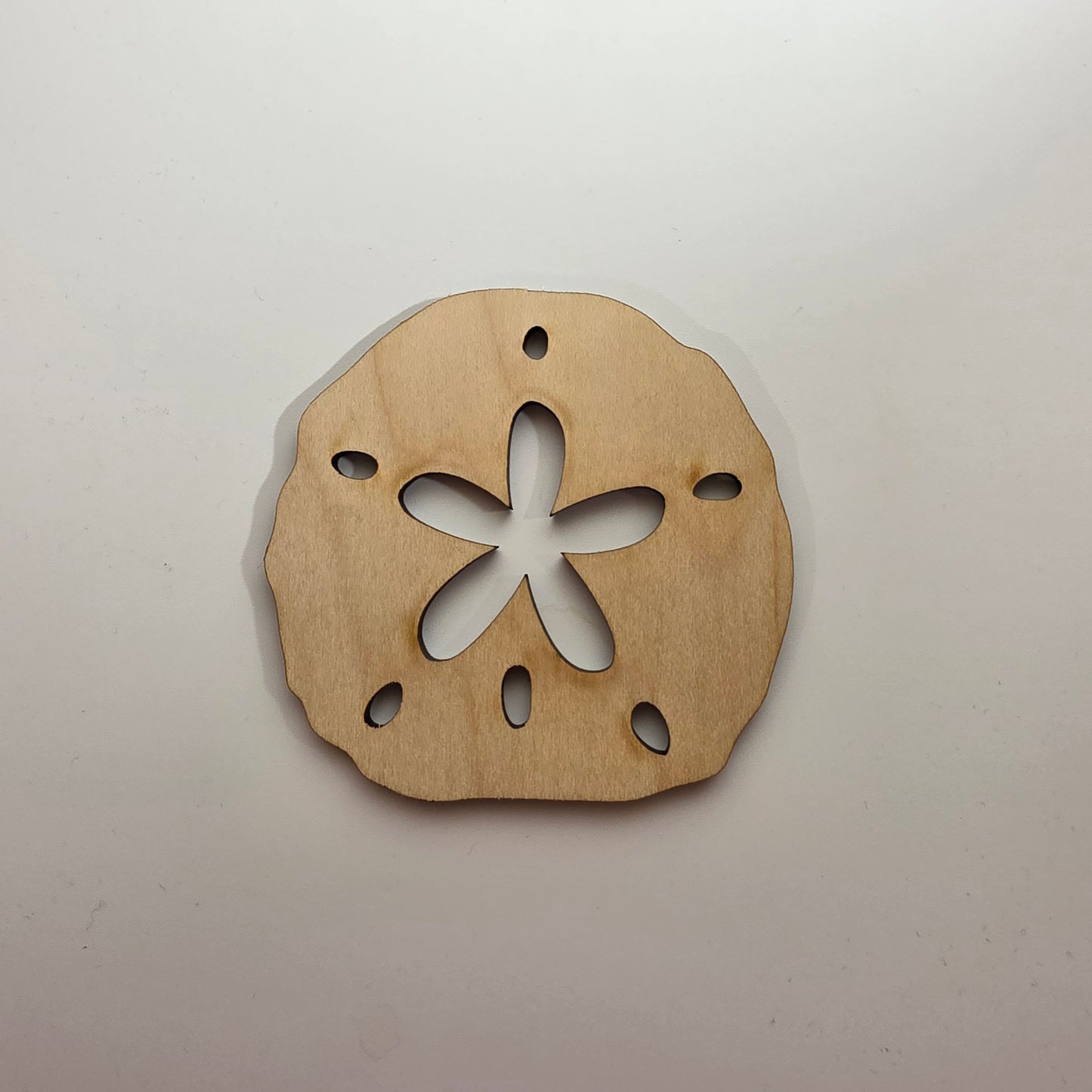 Sand Dollar Wood Craft Cutout, Wood Craft Supply, Unfinished Wood Blank, DIY Embellishment, Ships Fast