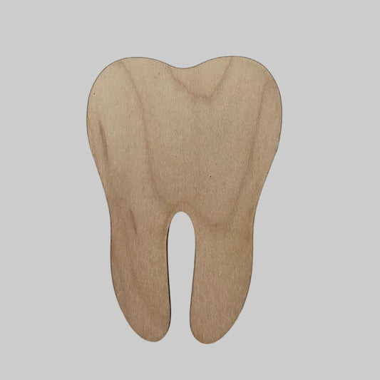 Wooden tool on a light gray background