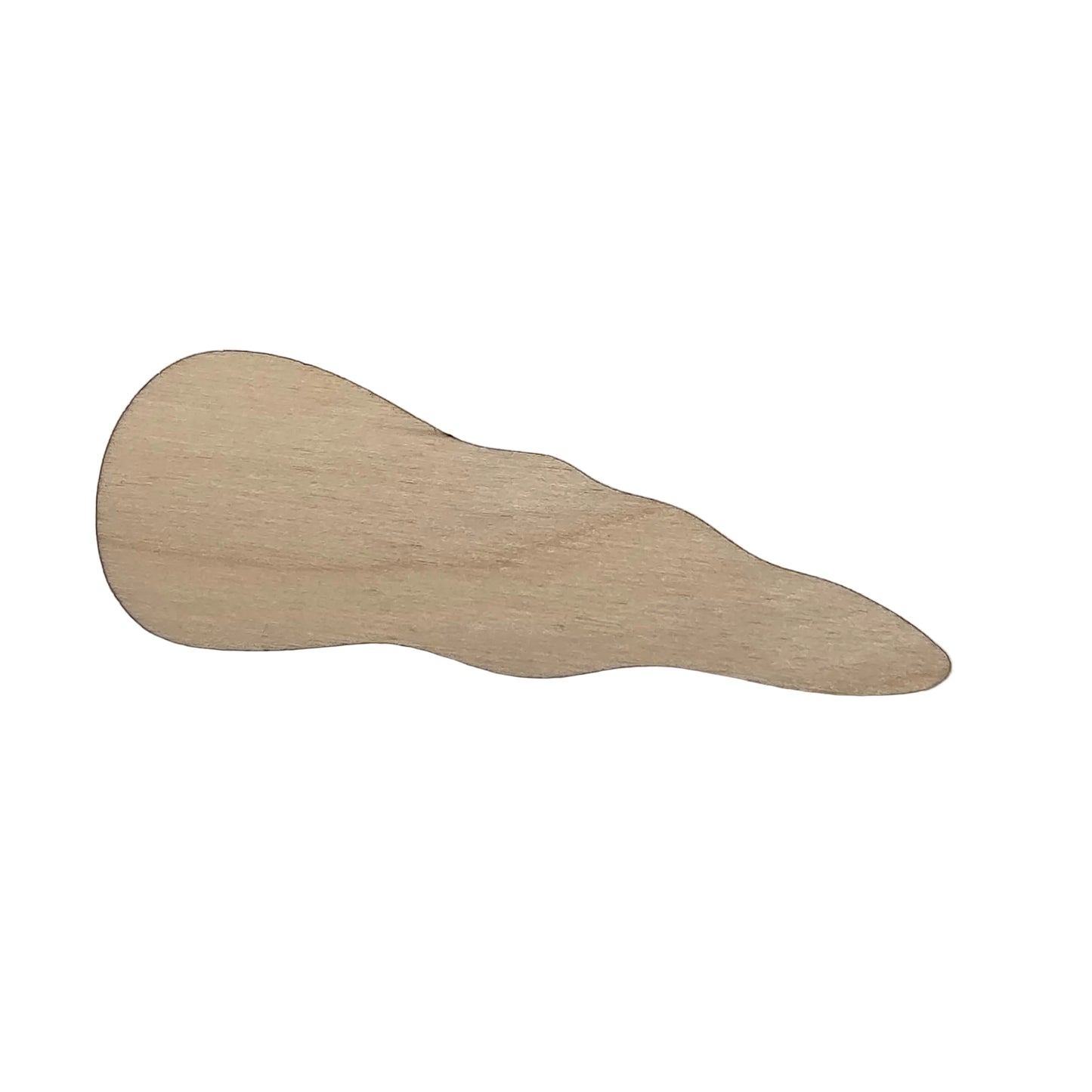 Laser cut wood Snowman nose shape Craft Supply, Easter Theme Unfinished Wood Blank, DIY Embellishment