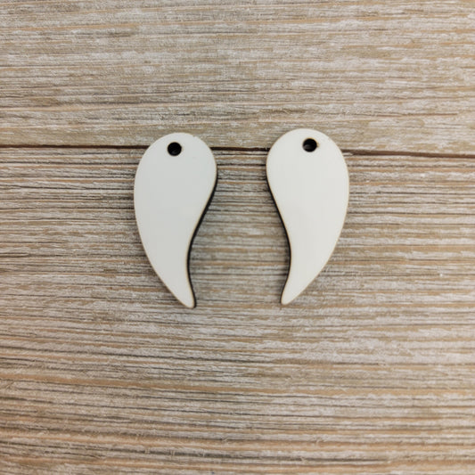 Sublimation Wing Shaped Earring Blank