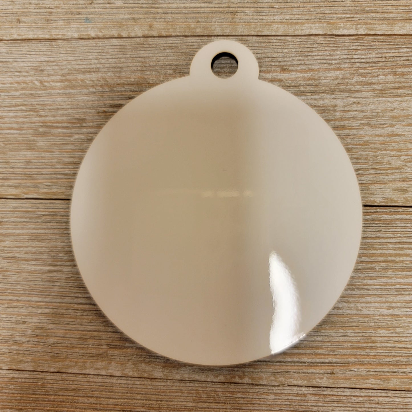 Round Shape Ornament Blank Single Sided MDF