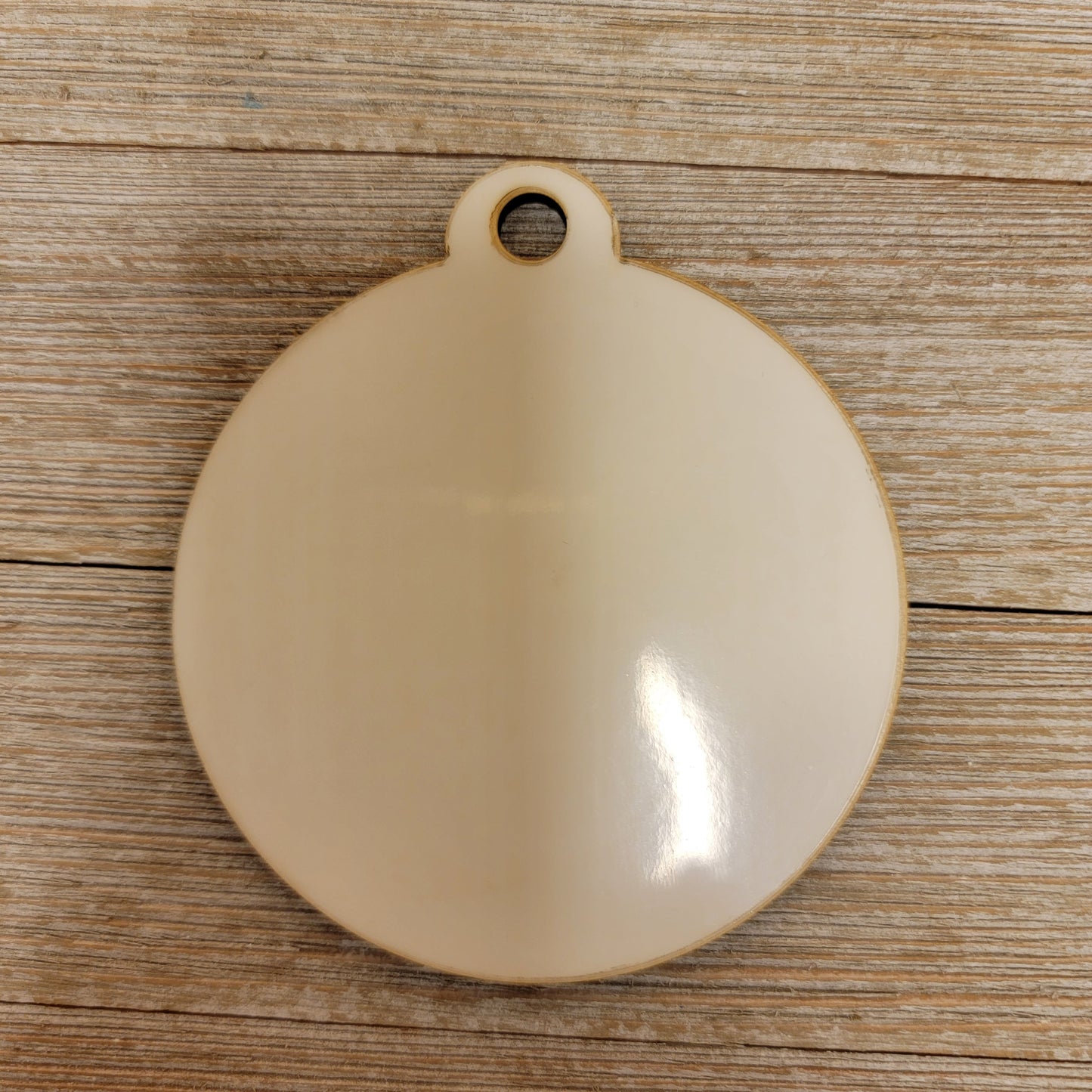 Round Shape Ornament Blank Single Sided MDF