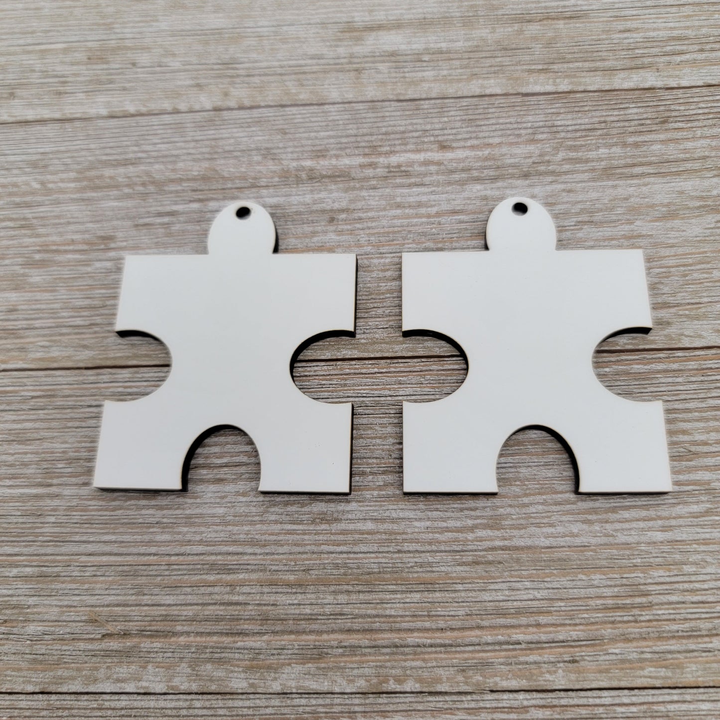 Sublimation Puzzle Piece Shaped Earring Blank