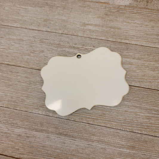 Benelux Shape Ornament Blank Single Sided MDF