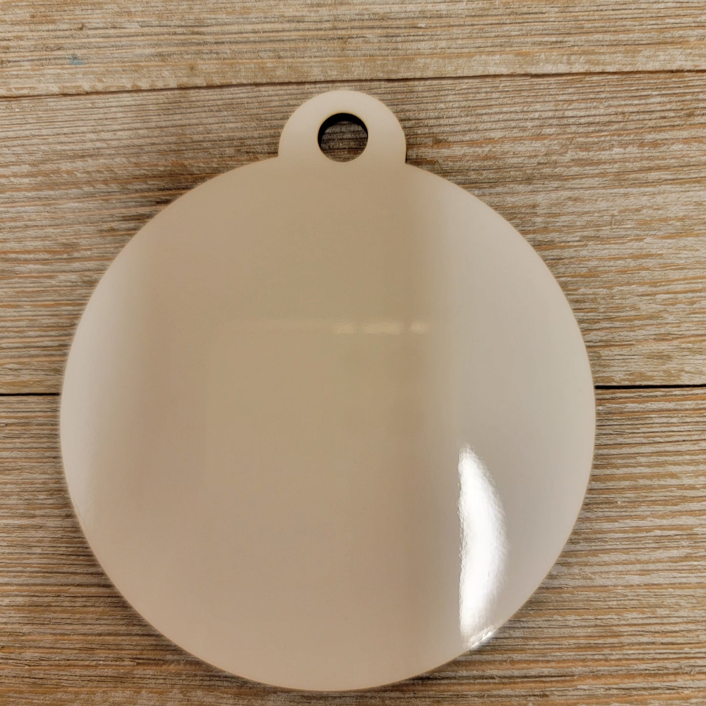 Round Shape Ornament Blank Single Sided MDF