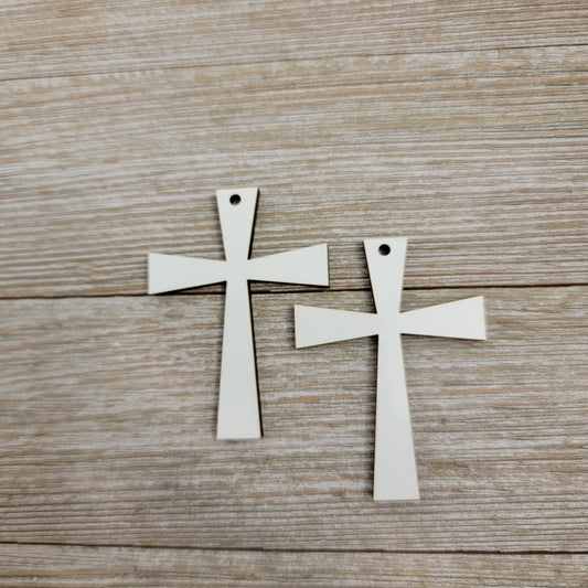 Sublimation Byzantine Cross Shaped Earring Blank