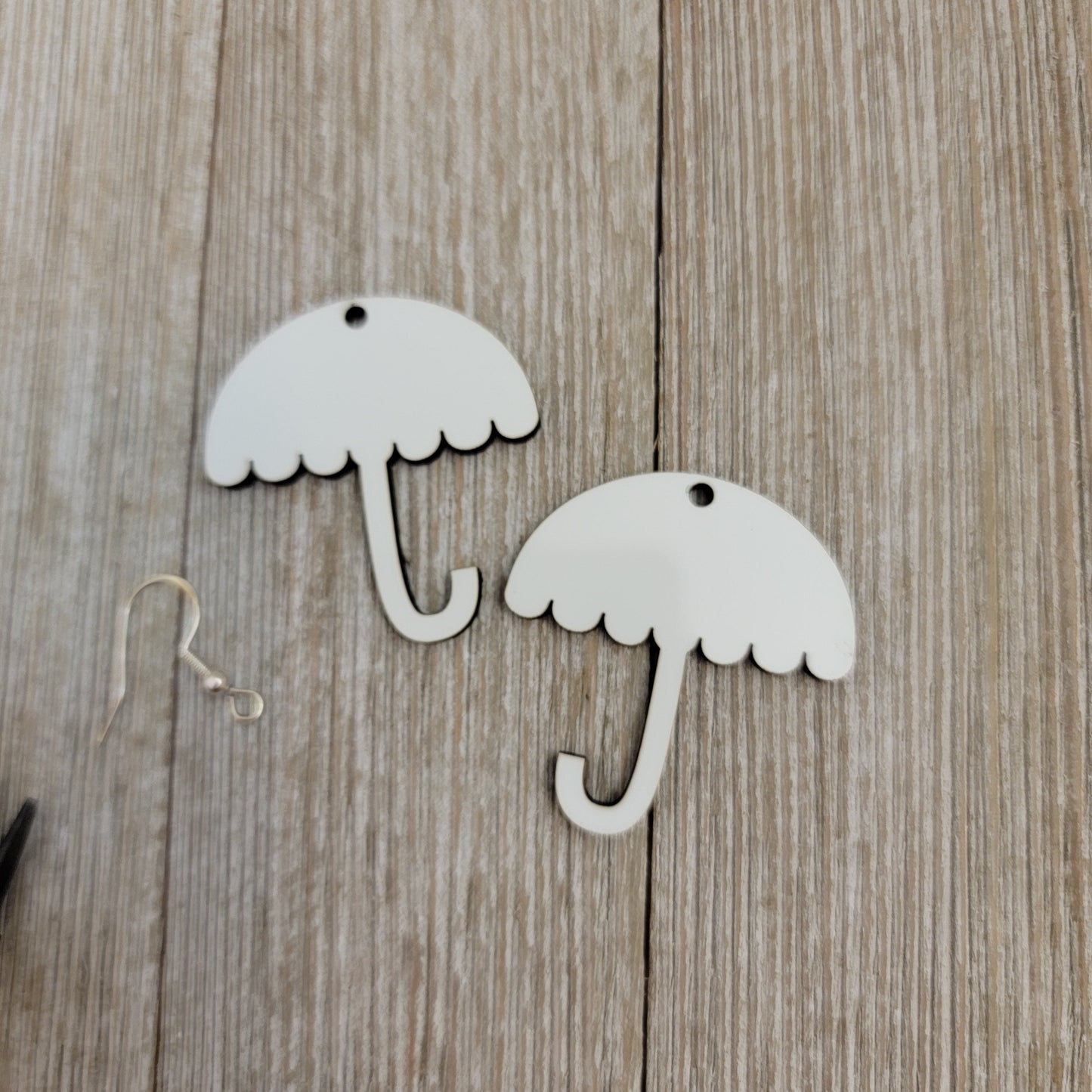 Sublimation Umbrella Shaped Earring Blank