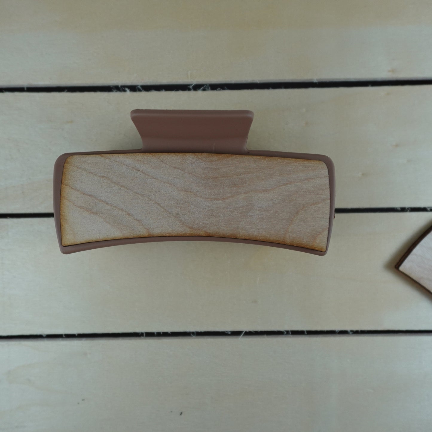 DIY Wooden Hair Clip Blanks for Crafting 4 Inch Claw Clips, hair clip blank, 1/8th inch wood blank, ships fast, create your own design,
