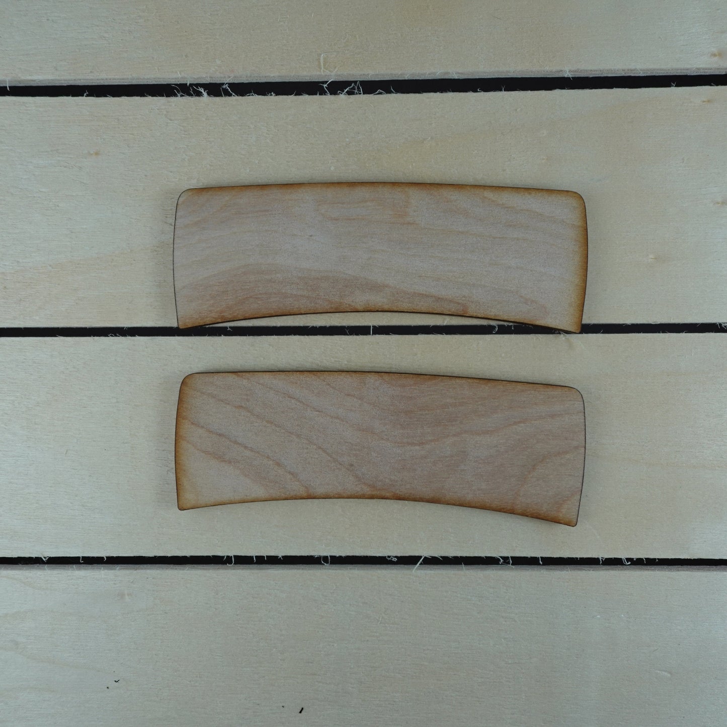 DIY Wooden Hair Clip Blanks for Crafting 4 Inch Claw Clips, hair clip blank, 1/8th inch wood blank, ships fast, create your own design,