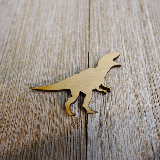 T-rex Wood Craft Cutout, Wood Craft Supply, Unfinished Wood Blank, Laser Cut Shapes, DIY Embellishment, Ships Fast