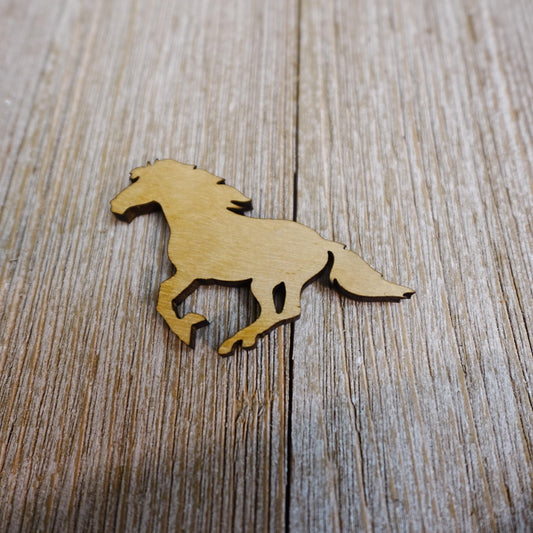 Horse Wood Craft Cutout, Wood Craft Supply, Unfinished Wood Blank, Laser Cut Shapes, DIY Embellishment, Ships Fast