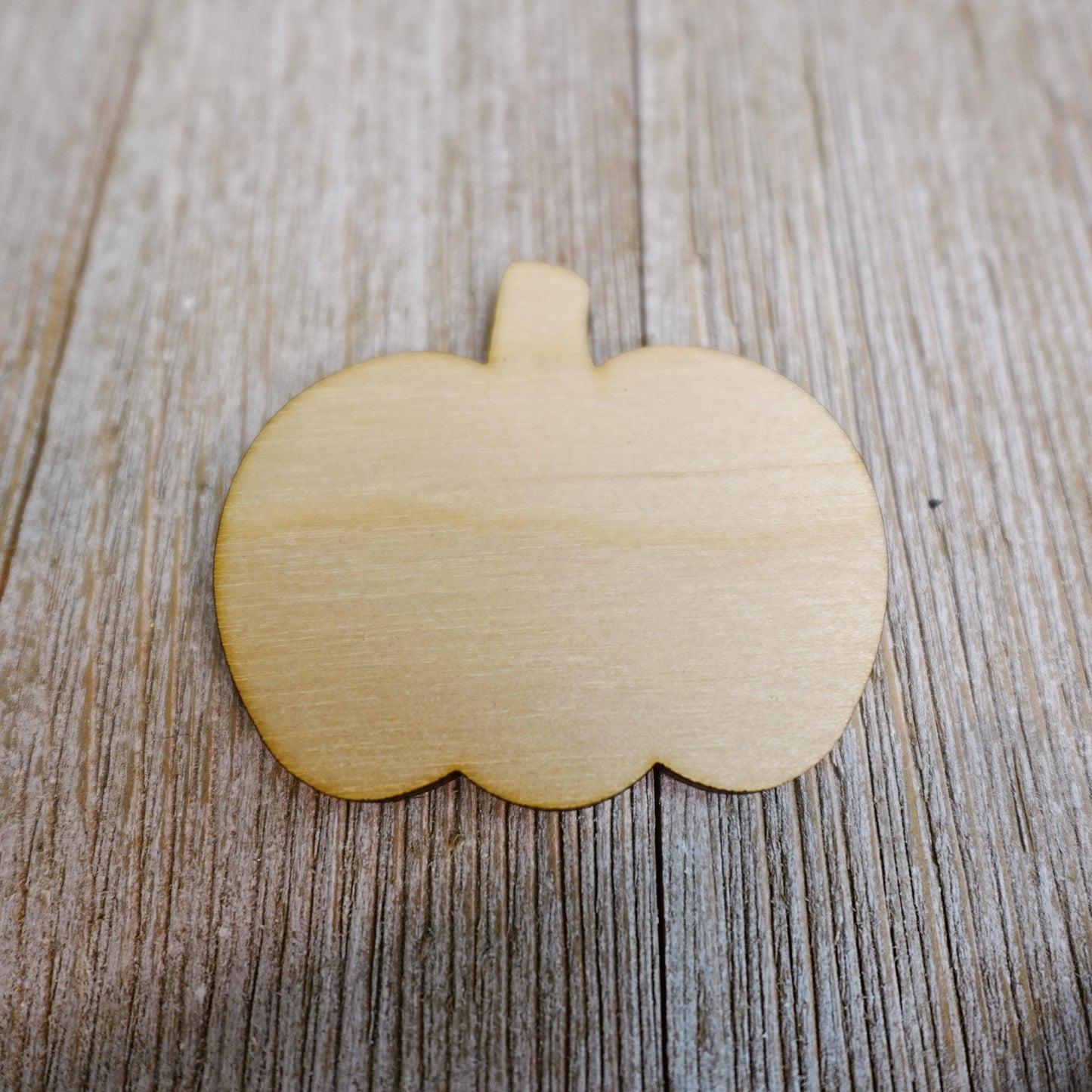 Pumpkin Wood Craft Cutout, Wood Craft Supply, Unfinished Wood Blank, Laser Cut Shapes, DIY Embellishment, Ships Fast