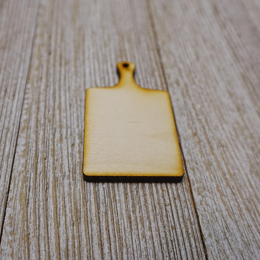 Paddle shape Cutting Board Wood Craft Cutout, Wood Craft Supply, Unfinished Wood Blank, Laser Cut Shapes, DIY Embellishment, Ships Fast